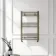 Barcelona Antique Gold Straight Heated Towel Rail 800x500mm