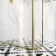Munich Brushed Brass Framed Easy Clean 8mm Wet Room Shower Glass Return Panel 250mm