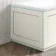 Traditional Linen White Wooden Bath End Panel 680mm