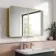 Olivia Matt Brass Mirror Cabinet 710x1000mm