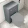 Capri Fog Grey Back To Wall Toilet Unit 500mm