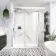 Stockholm Easy Clean 8mm Frameless Sliding Shower Enclosure 1400x800mm