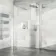 Copenhagen Easy Clean 8mm Walk Through Wet Room Shower Glass Panel 1200mm & 250mm Return Panel