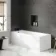 Hereford 1700x750 Square Single Ended Bath