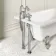 Abingdon 1700mm Single Ended Roll Top Bath - Chrome Ball Feet