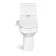 Denver Rimless Comfort Height Close Coupled Toilet With Smart Bidet Seat