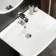 Atlanta Rimless Close Coupled Toilet & Pedestal Basin Set