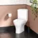 Orlando Close Coupled Corner Toilet With Soft Close Seat