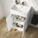 Trent Gloss White Basin Vanity 500mm