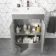 Trent Stone Grey Basin Vanity 600mm