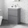 Trent Stone Grey Basin Drawer Vanity 600mm