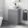 Trent Stone Grey Vanity with Marble Top & Oval Counter Top Basin 600mm