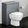 Traditional Dove Grey Back To Wall Unit and Seattle Toilet