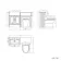 Monaco Dove Grey Combination Vanity Traditional Basin and Seattle Toilet 1200mm