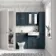Monaco Inky Blue Traditional Basin Vanity 600mm