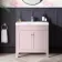 Bermuda Cashmere Pink Basin Vanity 800mm