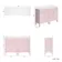 Bermuda Cashmere Pink Cabinet with Marble Top 1200mm - Excludes Counter Top Basin