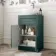 Milos Mystic Green Vanity with Oval Basin 500mm - Traditional Handles