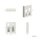 Chalk White Wall Hung Mirror Cabinet 700x600mm