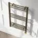 Barcelona Electric Antique Gold Straight Heated Towel Rail 800x500mm