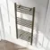 Barcelona Electric Antique Gold Straight Heated Towel Rail 1200x500mm