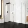 Copenhagen Easy Clean 8mm Walk In Shower Enclosure 1400mm & 800mm Glass with Pivotal Return Panel
