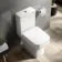 Chicago Rimless Close Coupled Toilet With Premium Soft Close Seat