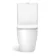 Utah Rimless Close Coupled Toilet With Premium Soft Close Slim Seat