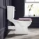 Hudson Traditional Close Coupled Toilet With Cashmere Pink Wooden Seat - Brushed Brass Lever