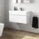 Trent Gloss White Wall Hung Basin Drawer Vanity 800mm