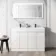 Trent Gloss White Double Basin Vanity 1200mm