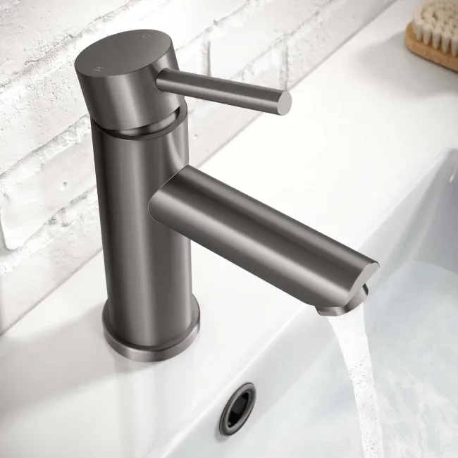 Alyn Gunmetal Grey Basin Mixer Tap