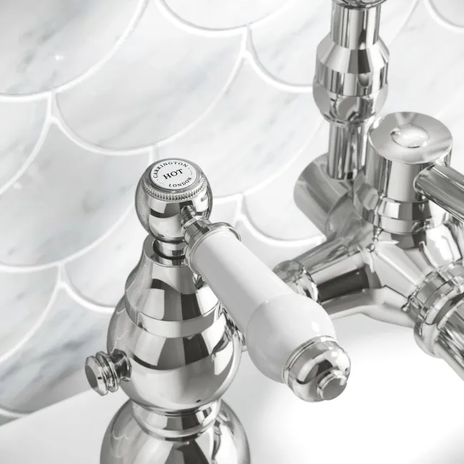 Beauly Traditional Chrome Bath Shower Mixer Tap