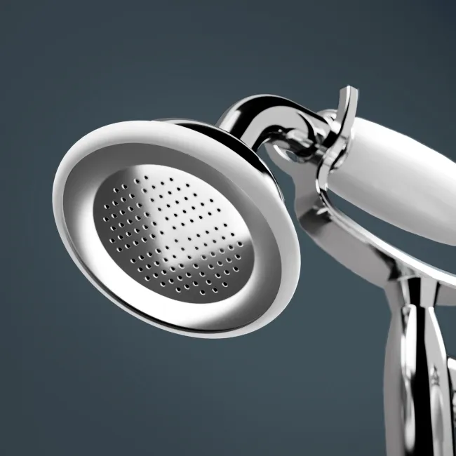 Nairn Traditional Chrome Bath Shower Mixer Tap