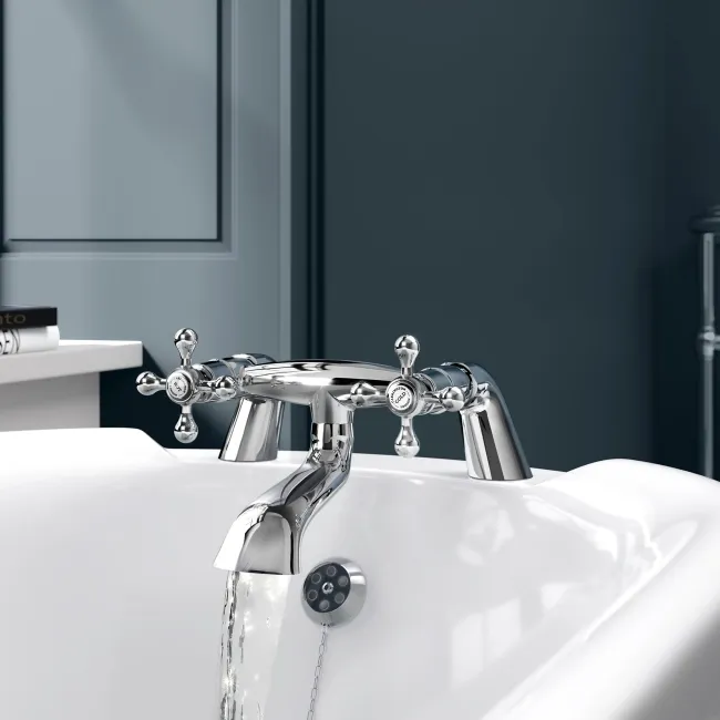 Bray Traditional Chrome Bath Filler