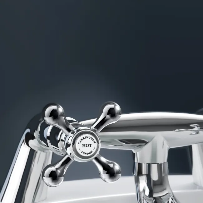 Bray Traditional Chrome Bath Filler