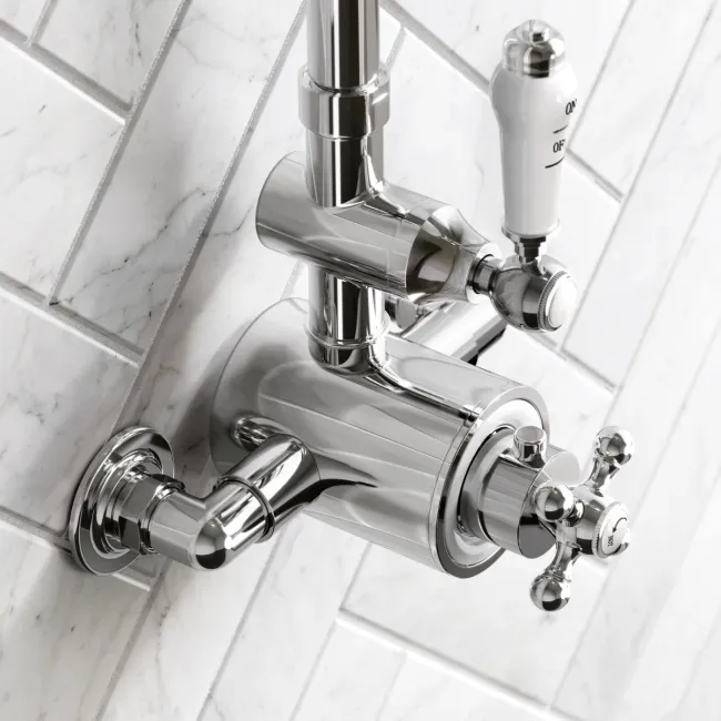 Nevis Traditional Thermostatic Shower Set