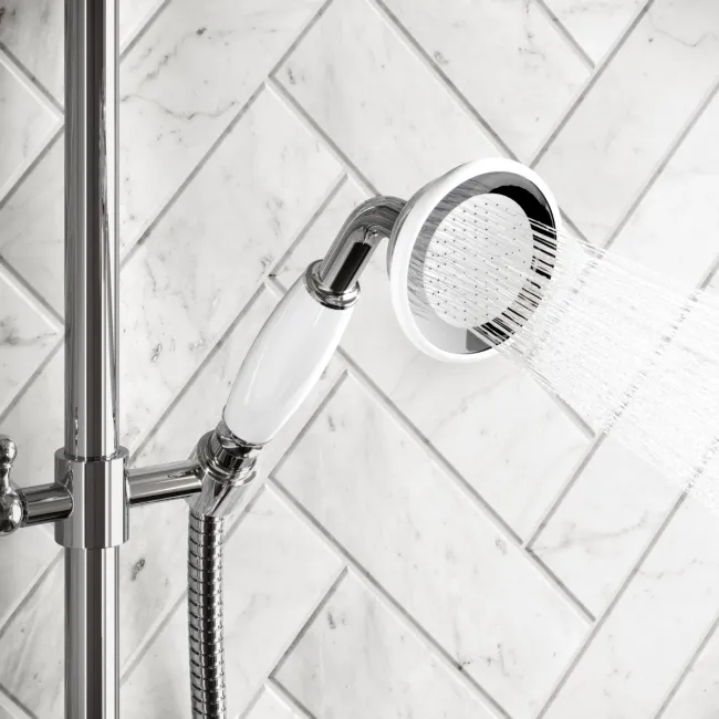 Nevis Traditional Thermostatic Shower Set with Hand Shower