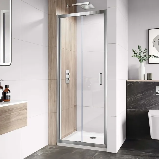 London 6mm Bifold Shower Door 760mm