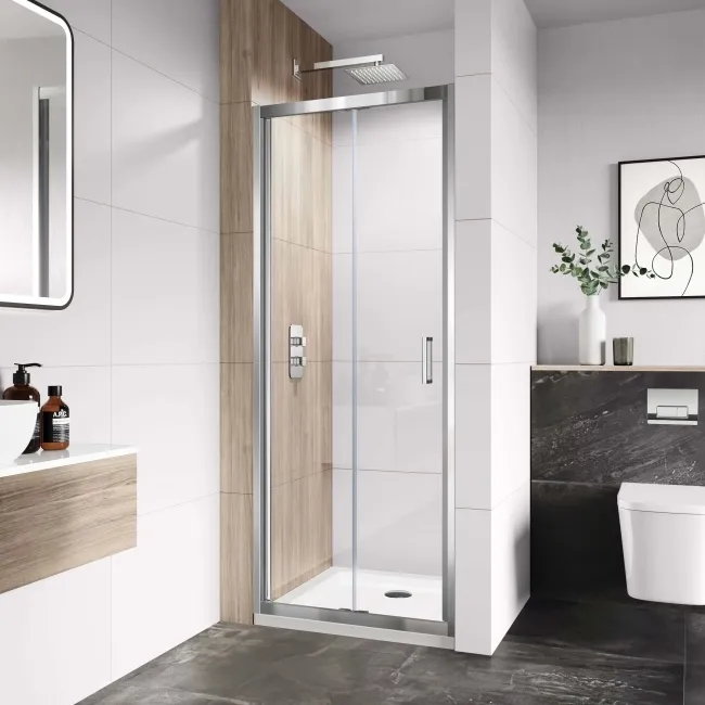 London 6mm Bifold Shower Door 760mm