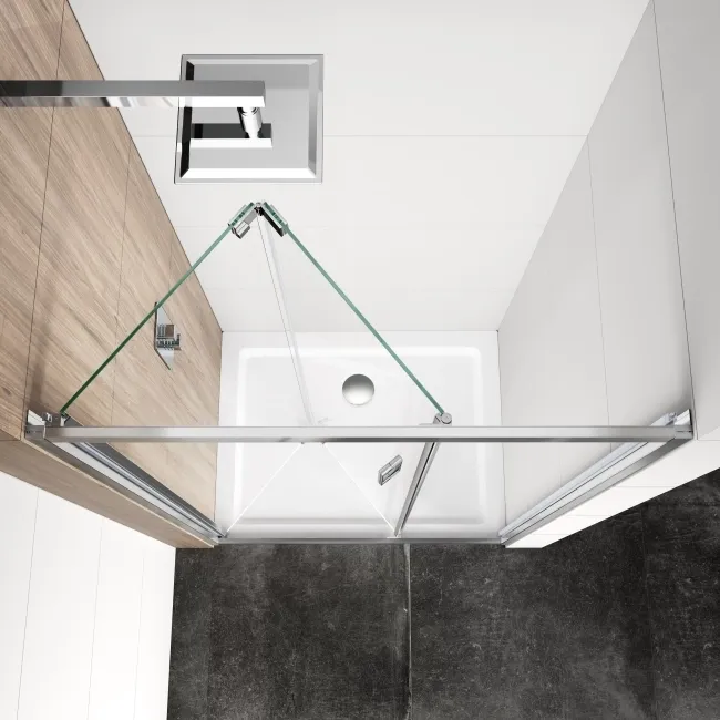 London 6mm Bifold Shower Door 1000mm