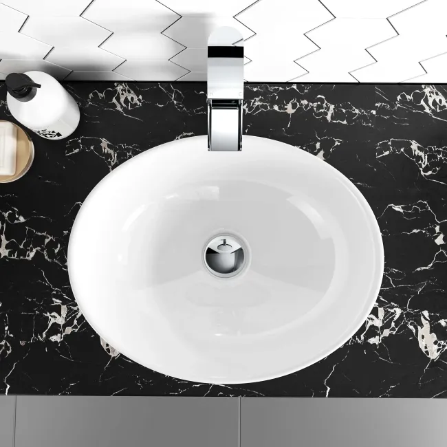 Colorado Oval Counter Top Basin 410mm