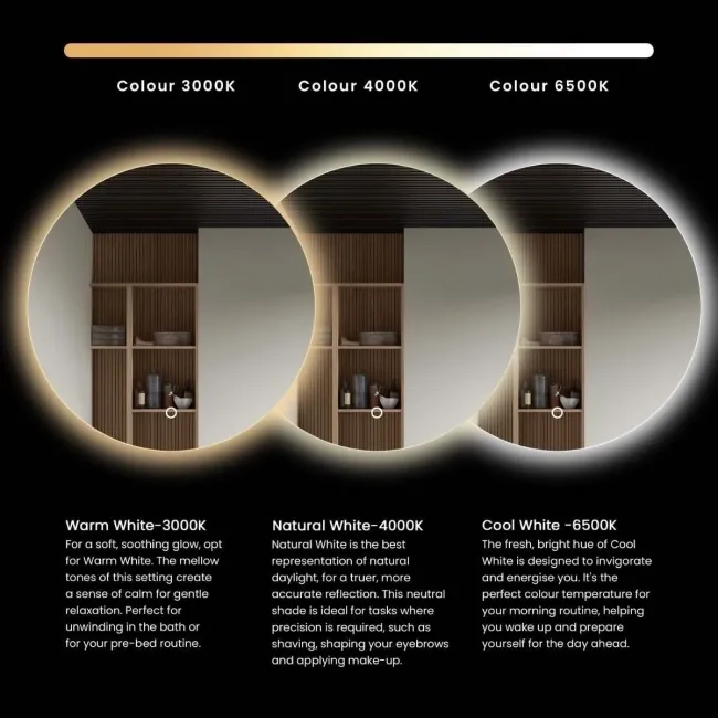 Haisley Illuminated LED Mirror Cabinet With BLUETOOTH Speaker 700x500mm