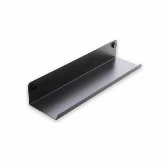 Trepanel Customise® Black Shelf 519mm inc Black Screws