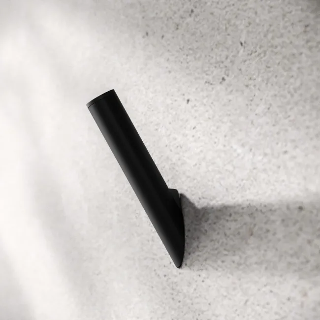 Freya Matt Black Robe Hook