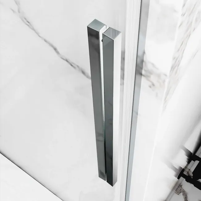 Stockholm Easy Clean 8mm Frameless Sliding Shower Enclosure 1400x800mm