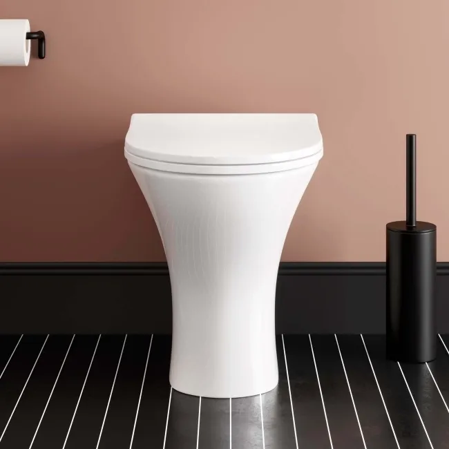 Orlando Back To Wall Toilet With Soft Close Slim Seat