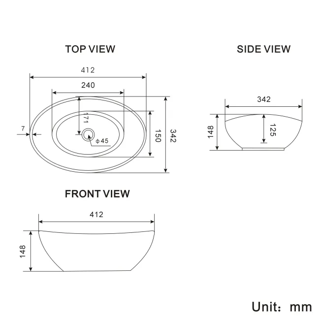 Elba Gloss White Wall Hung Drawer Vanity with Marble Top & Oval Counter Top Basin 800mm - Brushed Brass Accents