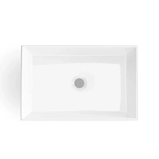 Elba Gloss White Wall Hung Drawer Vanity with Marble Top & Cody Basin 1000mm - Black Accents