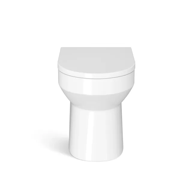 Havana Fluted Coastal White Combination Vanity Basin and Miami Toilet 1000mm - Chrome Handles